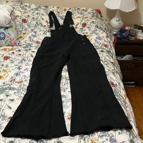 Aaron & Amber Denim - Black Women's Jeans Overalls